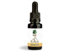 CBD olej JB Oil pro domaci mazlicky 2.5% lahvicka